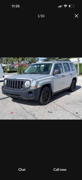 2010 Jeep Patriot $2000