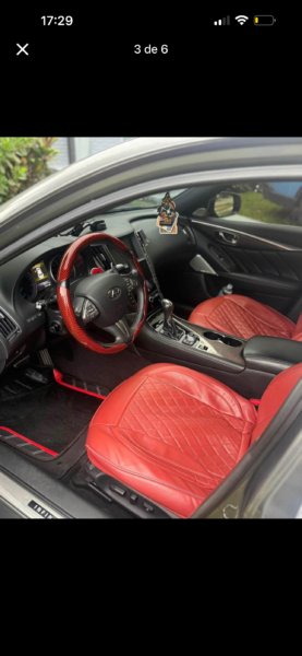2017 Infiniti Q50 red sport 7,500 precio fijo