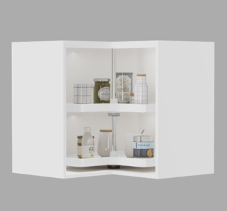 Lazy Susan de 2 niveles 32" $120