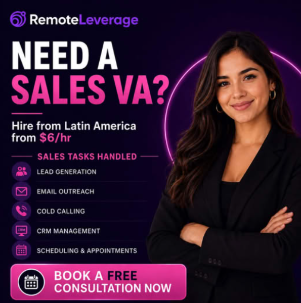 La mayoría de las empresas contrata a quien se presente. Remote Leverage contrata al 1% superior.